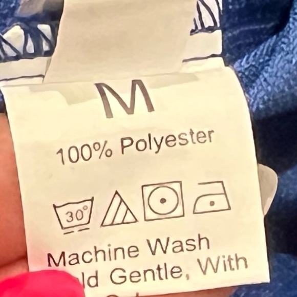 NEW SHEIN corduroy drop shoulder bomber jacket full zip blue medium - Picture 8 of 10